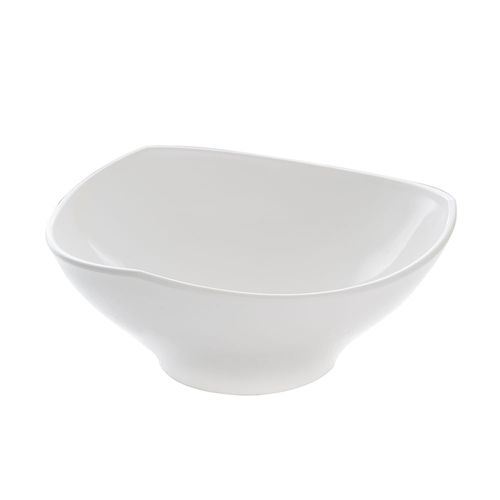 Bowl Flowers 1,5L Branco em Policarbonato Linha Profissional Cook VEM