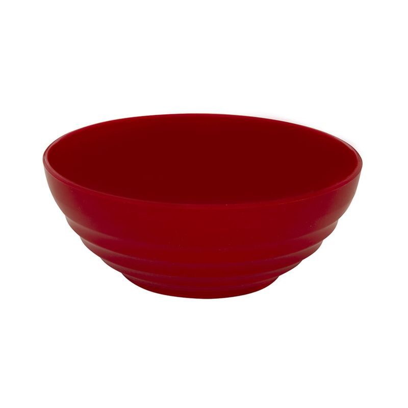 Bowl-Oriental-Redonda-12L-Vermelha-em-Policarbonato-Linha-Profissional-Cook-VEM