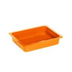 Cuba-GN-1-2-Cozinha-65mm-Laranja-em-Polipropileno-Linha-Tropical-VEM