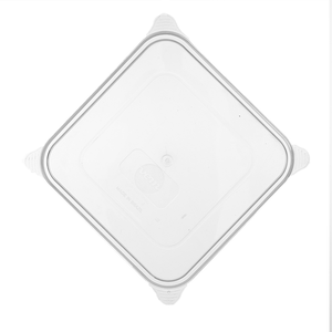 TAMPA DE SILICONE PARA POTE ORGANIZADOR 8L - 22X22 CM - HERMETIC CAPS - SILICONE
