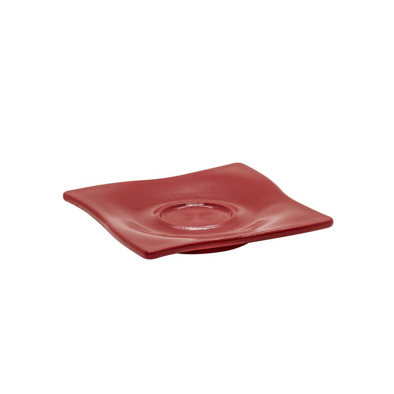 Pires-Para-Xicara-de-Cafe-Quadrada-14x14-Vermelho-em-Policarbonato-Linha-Profissional-Cook-VEM