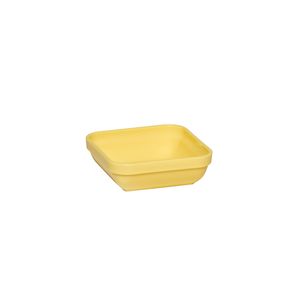 Travessa Cheff Quadrada 250ml Amarela Clara em Polipropileno Linha Tendência VEM