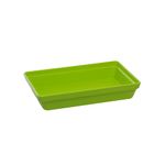 Travessa-Stillo-Rasa-Retangular-185L-Verde-em-Polipropileno-Linha-Tropical-VEM