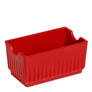 Porta Sachê Elegance Vermelho em Policarbonato Linha Profissional Cook VEM