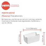 Porta-Sache-Elegance-Vermelho-em-Policarbonato-Linha-Profissional-Cook-VEM