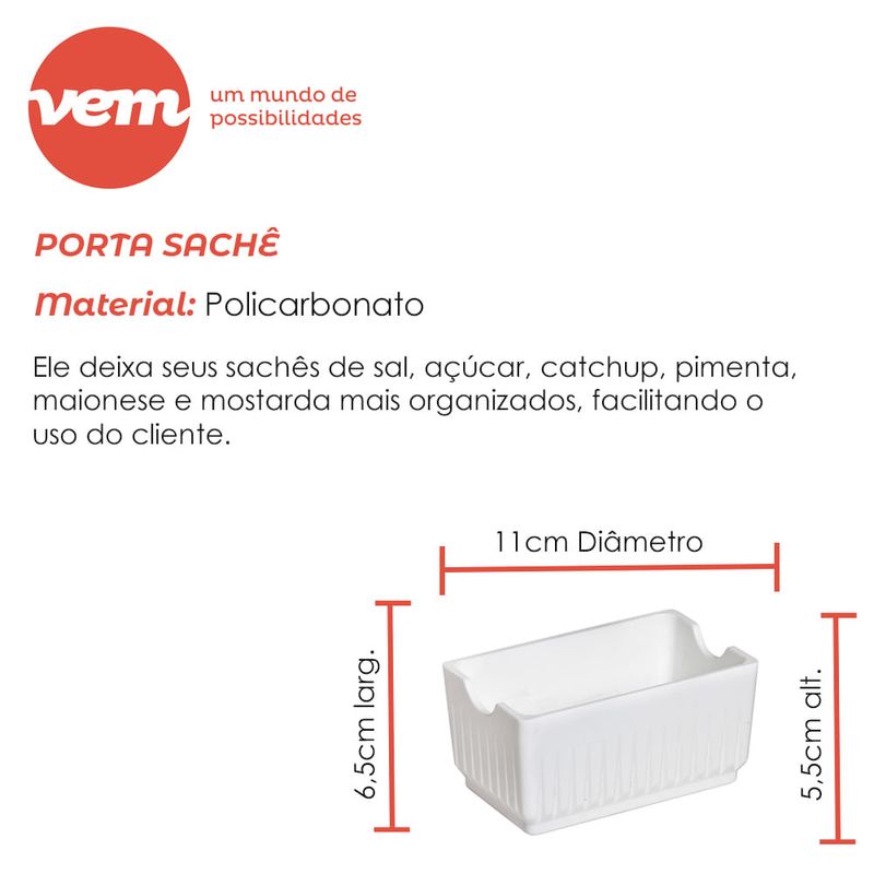 Porta-Sache-Elegance-Vermelho-em-Policarbonato-Linha-Profissional-Cook-VEM