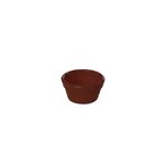 Ramequim-Cheff-30ml-Marrom-em-Policarbonato-Linha-Profissional-Cook-VEM