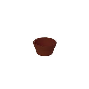 Ramequim Cheff 30ml Marrom em Policarbonato - Linha Profissional Cook VEM