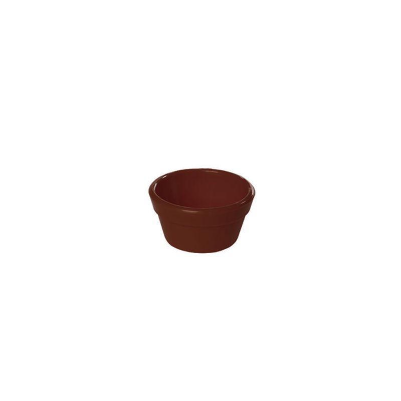 Ramequim-Cheff-30ml-Marrom-em-Policarbonato-Linha-Profissional-Cook-VEM