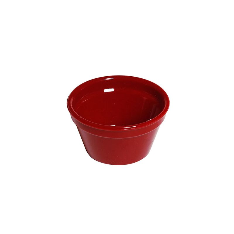 Ramequim-Cheff-90ml-Vermelho-em-Policarbonato-Linha-Profissional-Cook-VEM