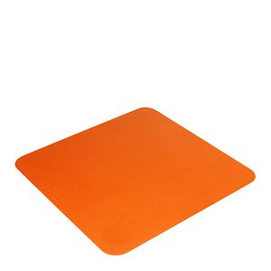 Tapete de Silicone Culinário Quadrado 34x34 Laranja em Silicone Linha Prepare VEM