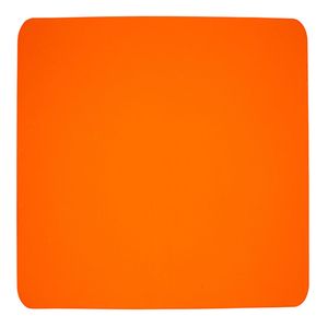 Tapete de Silicone Culinário Quadrado 34x34 Laranja em Silicone Linha Prepare VEM