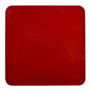 Tapete de Silicone Culinário Quadrado 34x34 Vermelho em Silicone Linha Prepare VEM