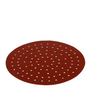 Tapete Perfurado de Silicone Para Air Fryer 19 Cm Ø Vermelho VEM