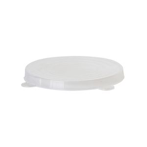 Tampa de Silicone Redondo 14cm Natural Hermetic Caps VEM