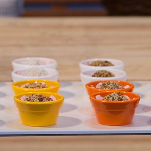 Ramequim Cheff 30ml Laranja em Polipropileno Linha Tropical