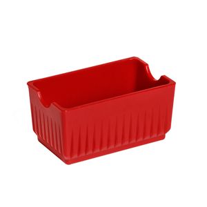 Porta Sachê Elegance Vermelho em Policarbonato - Linha Profissional Cook VEM