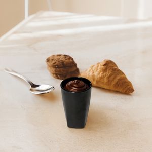 Copo Dolce Redondo 80ml Preto em Policarbonato - Linha Profissional Cook VEM