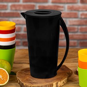 Jarra Fresc 2,5L Preta em Polipropileno - Linha Tropical VEM