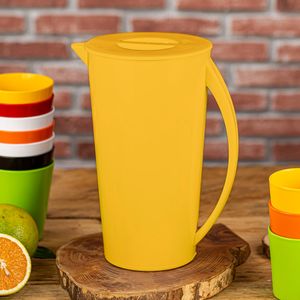 Jarra Fresc 2,5L Amarela em Polipropileno - Linha Tropical VEM