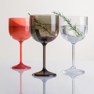 Taça de Gin 510ml Coral em Policarbonato - Linha Tendências VEM