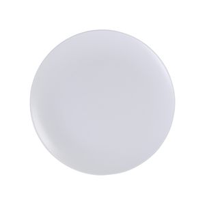Prato Elegance Redondo 30cm Branco em Policarbonato - Linha Profissional Cook VEM