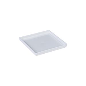 Prato Square Quadrado 13,5x13,5 Branco em Polipropileno - Linha Tropical VEM