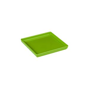 Prato Square Quadrado 13,5x13,5 Verde em Polipropileno - Linha Tropical VEM