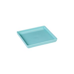 Prato Square Quadrado 13,5x13,5 Verde em Polipropileno - Linha Tendência VEM