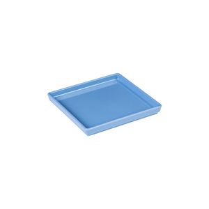 Prato Square Quadrado 13,5x13,5 Azul em Polipropileno - Linha Tendência VEM