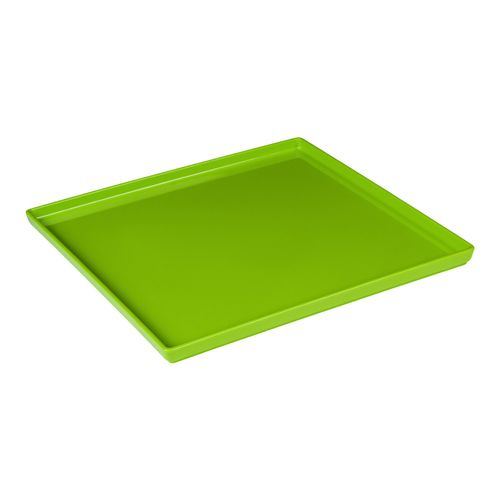 Prato Square Quadrado 27x27 Verde em Polipropileno - Linha Tropical VEM