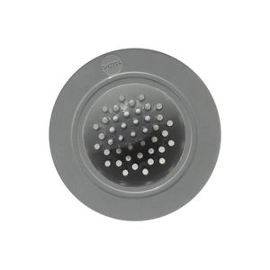 Ralo De Pia Silicone 8,5cm x 5,5cm Cinza  - Linha Facility VEM