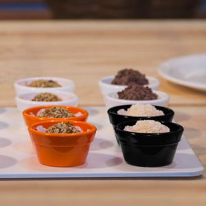 Ramequim Cheff 30ml Preto em Polipropileno - Linha Tropical VEM