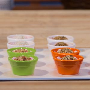 Ramequim Cheff 30ml Verde em Polipropileno - Linha Tropical VEM