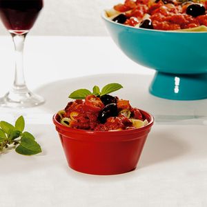 Ramequim Cheff 90ml Vermelho em Polipropileno - Linha Tropical VEM