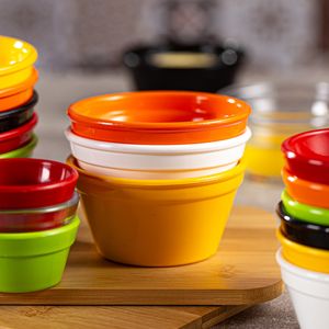 Ramequim Cheff 150ml Laranja em Polipropileno - Linha Tropical VEM