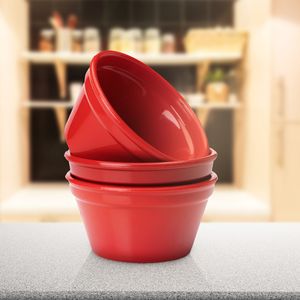 Ramequim Cheff 150ml Vermelho em Silicone - Linha Platinum VEM