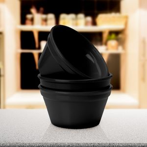 Ramequim Cheff 150ml Preto em Silicone - Linha Platinum VEM