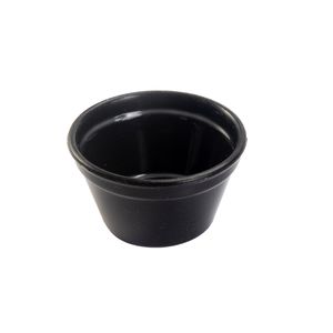Ramequim Cheff 90ml Preto em Silicone - Linha Platinum VEM
