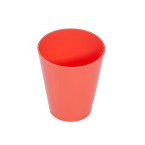 Copo Fresc Redondo 350ml Coral em Polipropileno - Linha Tendência VEM