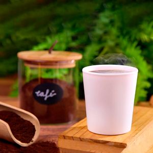 Copo Fresc Redondo 200ml Branco em Polipropileno - Linha Tropical VEM
