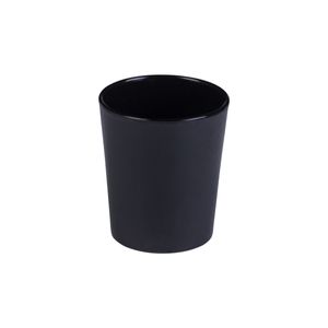 Copo Fresc Redondo 200ml Preto em Polipropileno - Linha Tropical VEM