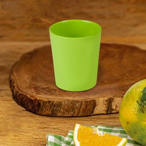 Copo Fresc Redondo 200ml Verde em Polipropileno - Linha Tropical VEM