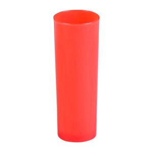 Copo Long Drink Slim 300ml Coral em Polipropileno - Linha Tendência VEM