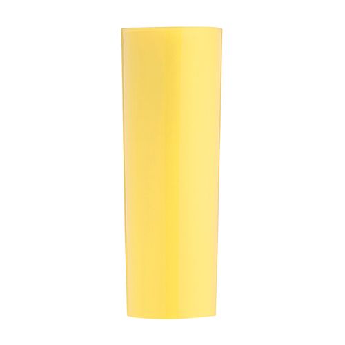 Copo Long Drink Slim 300ml Amarelo em Polipropileno - Linha Tendência VEM