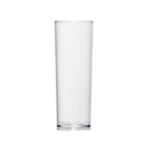 Copo Long Drink Slim 300ml Natural em Policarbonato - Linha Salut VEM
