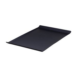 Bandeja Servir Quadrada 30x45 Preta em Polipropileno - Linha Tropical VEM