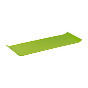 Bandeja Servir Retangular 15x40 Verde em Polipropileno - Linha Tropical VEM